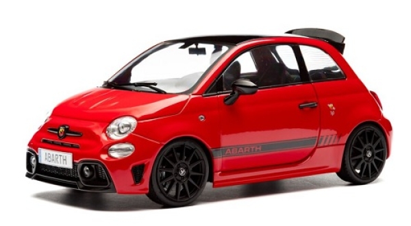 421181304 Fiat F595 Abarth 2023 red 1:18